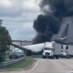 Un avión se estrelló cerca del aeropuerto en Miami