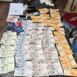Detenida con cocaina y una moto delivery